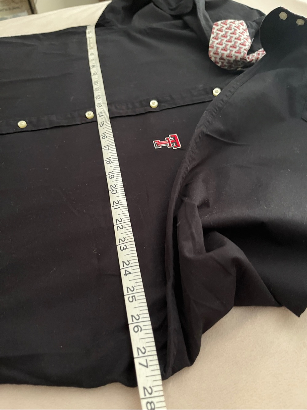 NWOT THOMAS DEAN TEXAS TECH Button Down Shirt - Picture 11 of 12